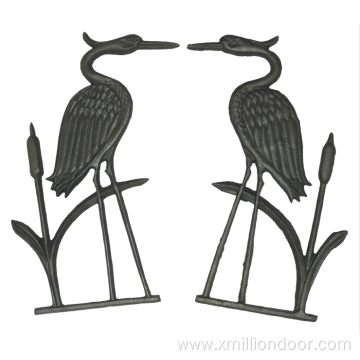 Metal decorative wrought iron animals